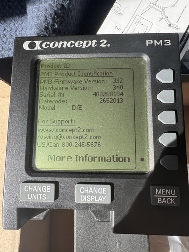 Concept2 pm3 sensor - concept2, hr