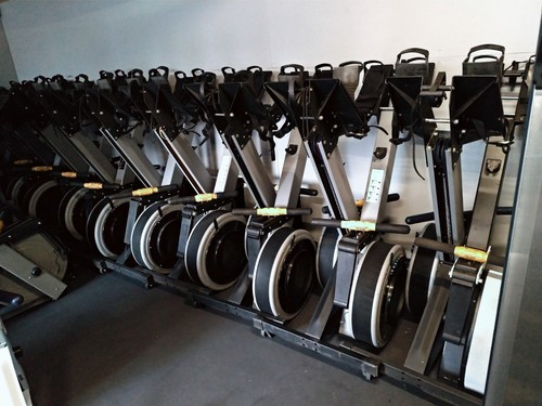 Model concept rower with - model,