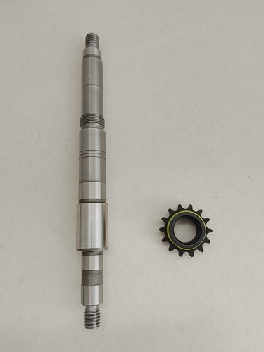 Concept2 rower flywheel - flywheel, axle